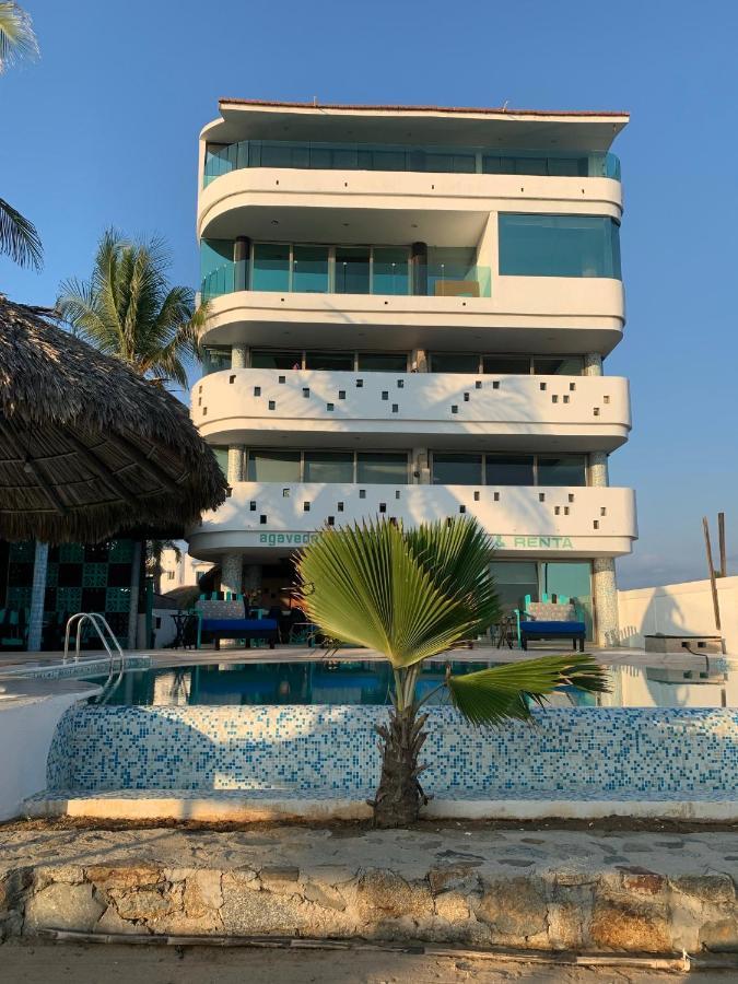 Condominio Agave del Mar Coyuca de Benitez Esterno foto